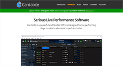 Desktop Screenshot of cantabilesoftware.com